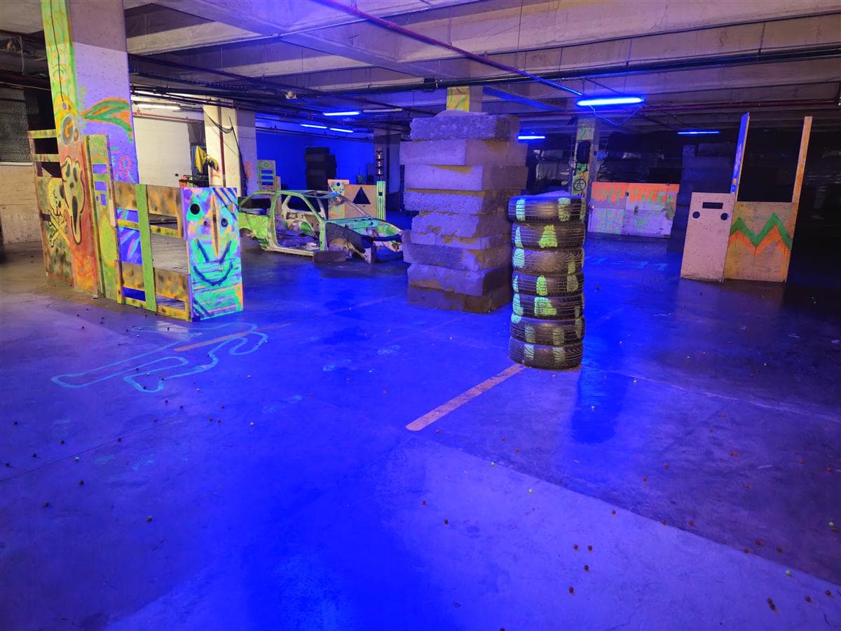 Zona de juego indoor de la Sede Outlet Factory